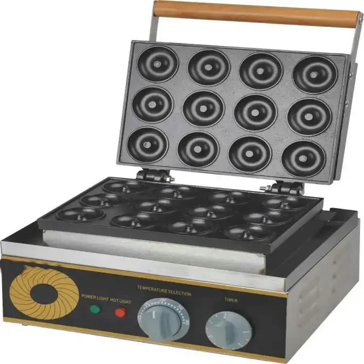 Commercial Waffle and Donut Maker Stainless Steel Donut making machine Electric Donut Machine Maker