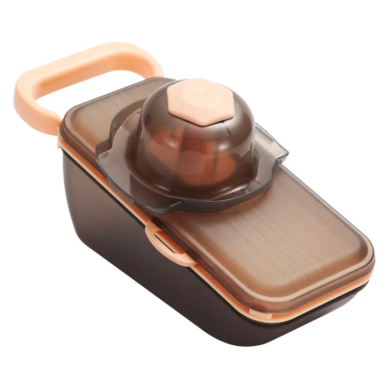 Multifunctional 5 in 1 adjustable vegetable chopper slicer hand operated vegetable mandoline slicer graters shredders slicers