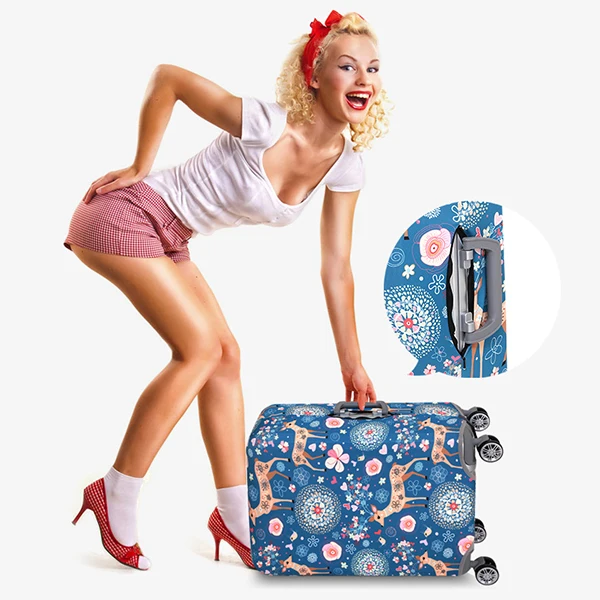 Promotional High Quality Wholesale Custom Luggage Cover for travel