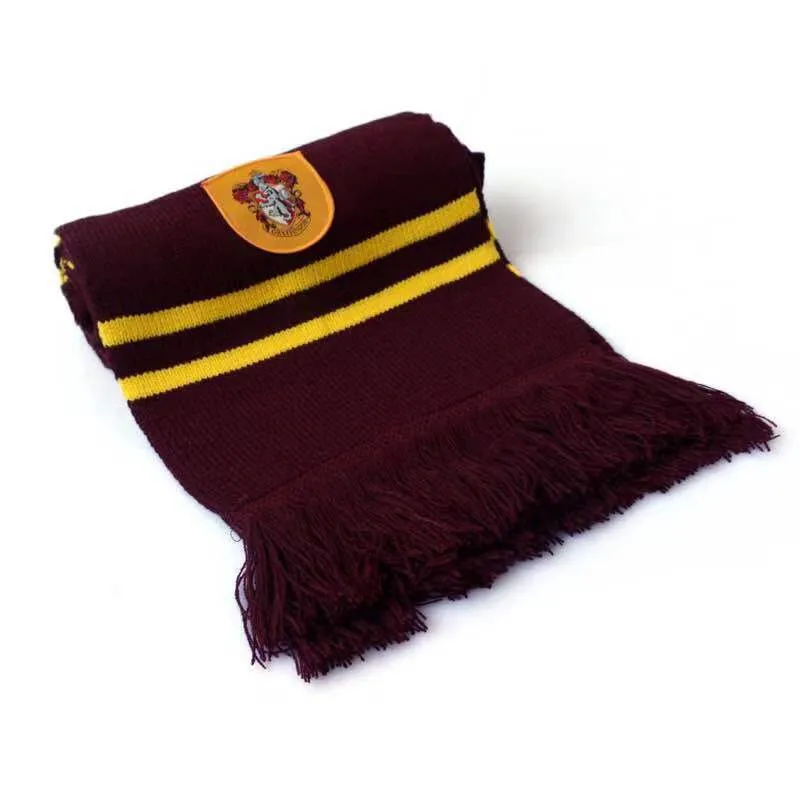 Wholesale High Quality Scarf Harry Acrylic Potter Large Thick Adult Women Men Scarf Knitting Soft Scarves