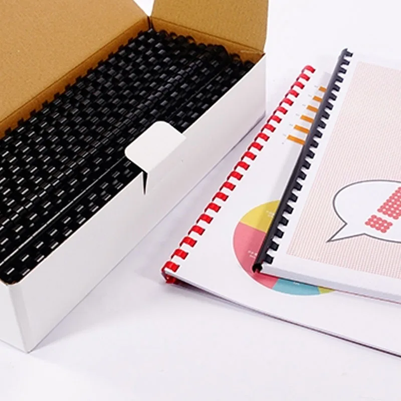 2023 Different Color Coil Bind Spiral Pvc Book Ring Round Plastic Binding Comb