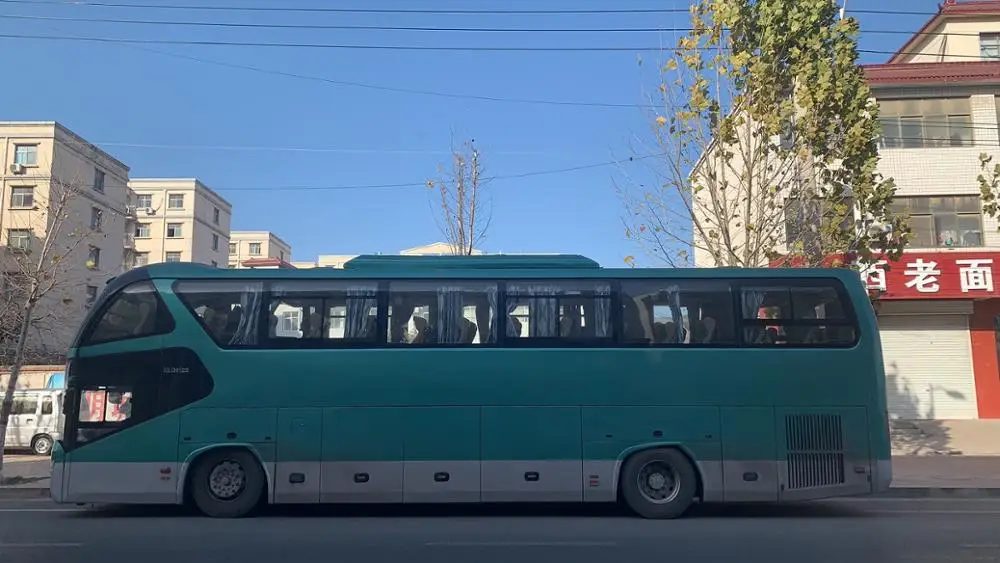  Подержанный автобус higer модель