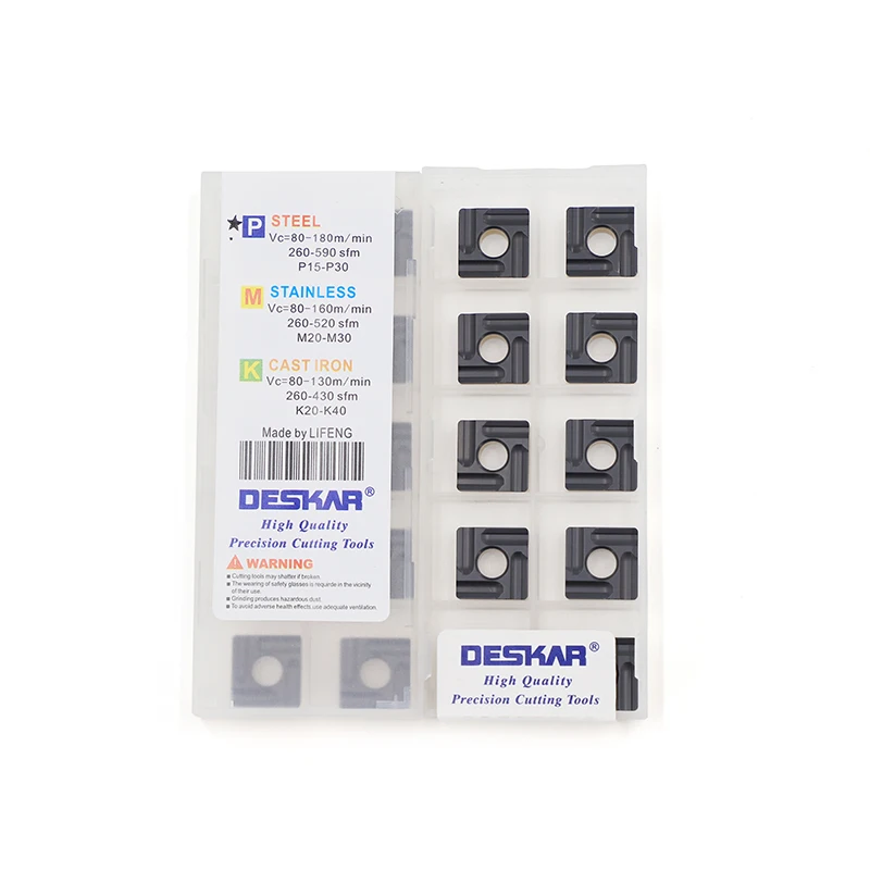 Deskar SNMG120408R-S LF9218 SNMG 120408 токарный станок с ЧПУ фрезы токарные инструменты новый Tungsten твердосплавные