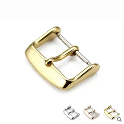 16mm Watch Strap Clasp Steel 20mm Deployment Leather Loop Watch Strap Band Buckle Buckles Factory