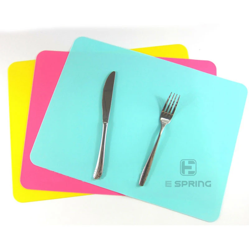 Custom SILICONE MAT WITH CUSTOM PRINTING silicone plates custom print place mat