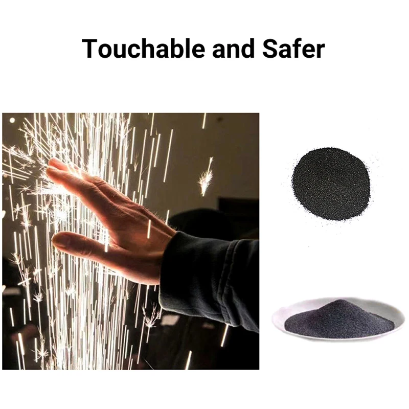 Titanium ti powder fireworks sparkler 200g spark machine powder indoor for cold-sparklers