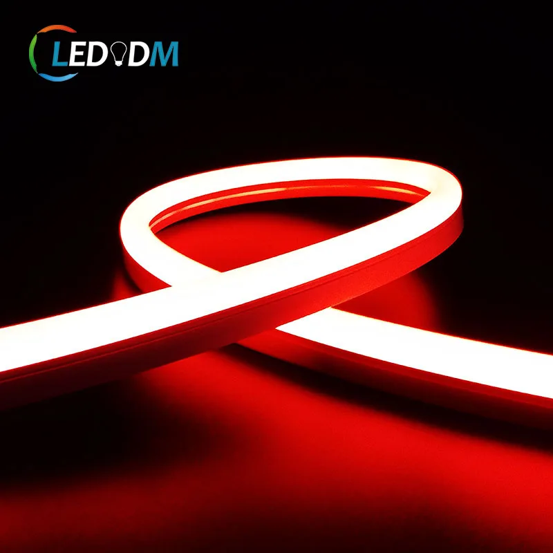 Dc24v 12*25mm silicone neon light white rgb rgbw rgbCCT color changing flex neon light waterproof silicone neon led