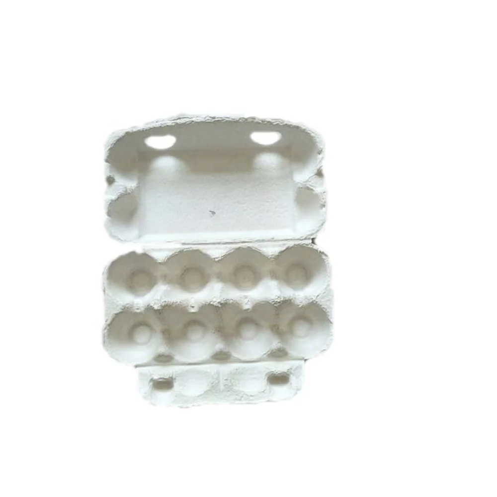 Hot Sale Eco Friendly Biodegradable Molded Pulp 12 egg Paper Quail Eggs Packing Tray Box Cartons