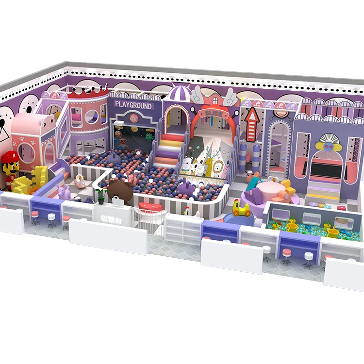 Коммерческое оборудование для игр маленьких детей