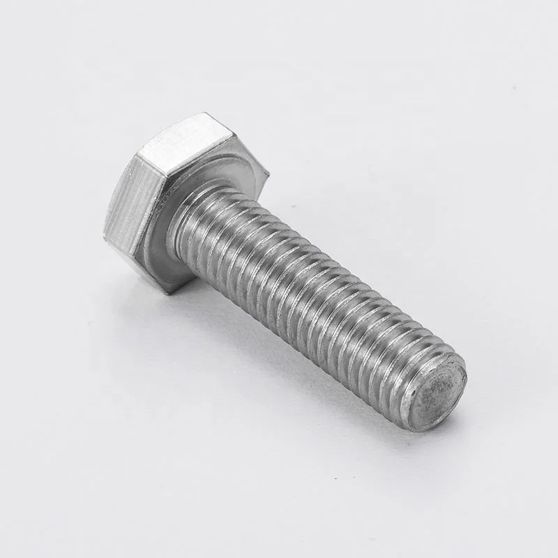 Manufacture High Strength Fastener DIN933 DIN931 Hex Bolt Grade 8.8 Bolt