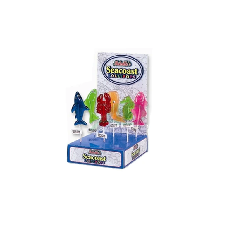 Manufacturer Custom Lollipop paper Board Counter Display CMYK Printed Candy Display Box PDQ for supermarkets
