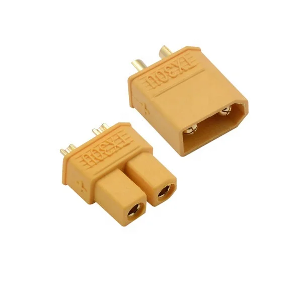 ROHS compliant brass Gold Plated Banana connector XT60 XT90 XT30 plug for model airplane