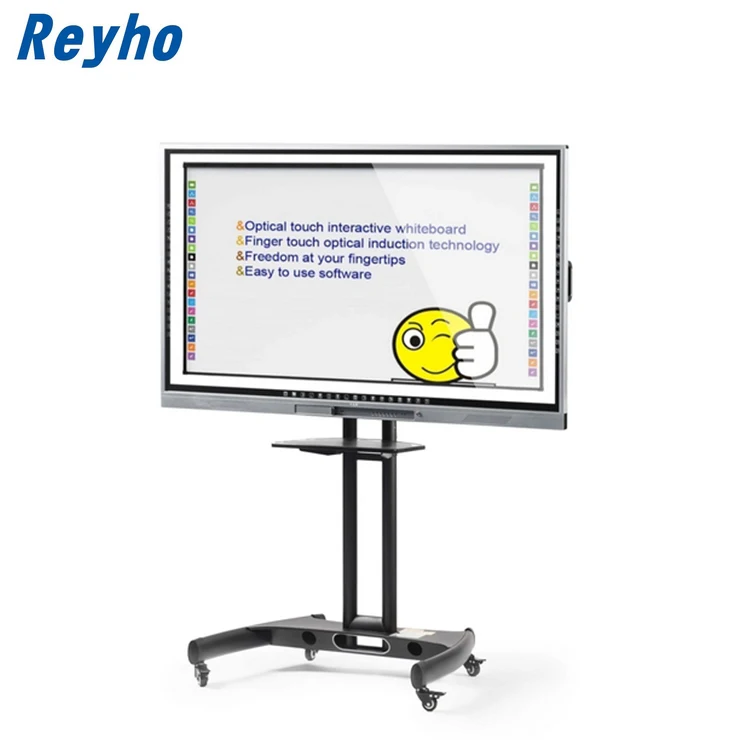 Interface Type Big Screen 20 Points All-in-one Interactive Whiteboard For Classroom