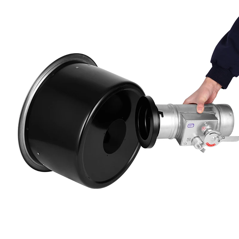 Japanese indoor household barbecue party smokeless fireproof desktop round Stainless steel electric bbq grill