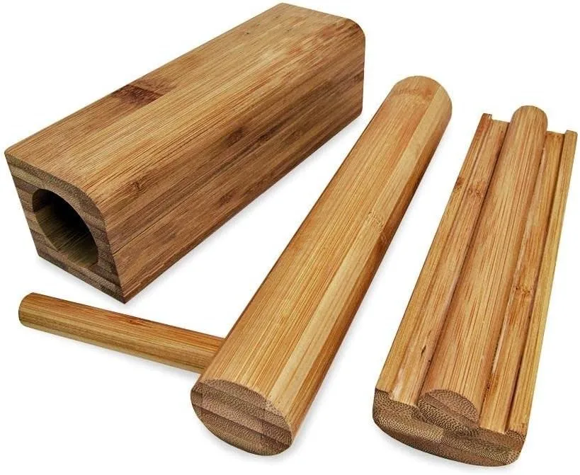 Sushi Maker for Home 3Piece Premium Sushi Making Kit Bamboo Sushi Rolling Mat