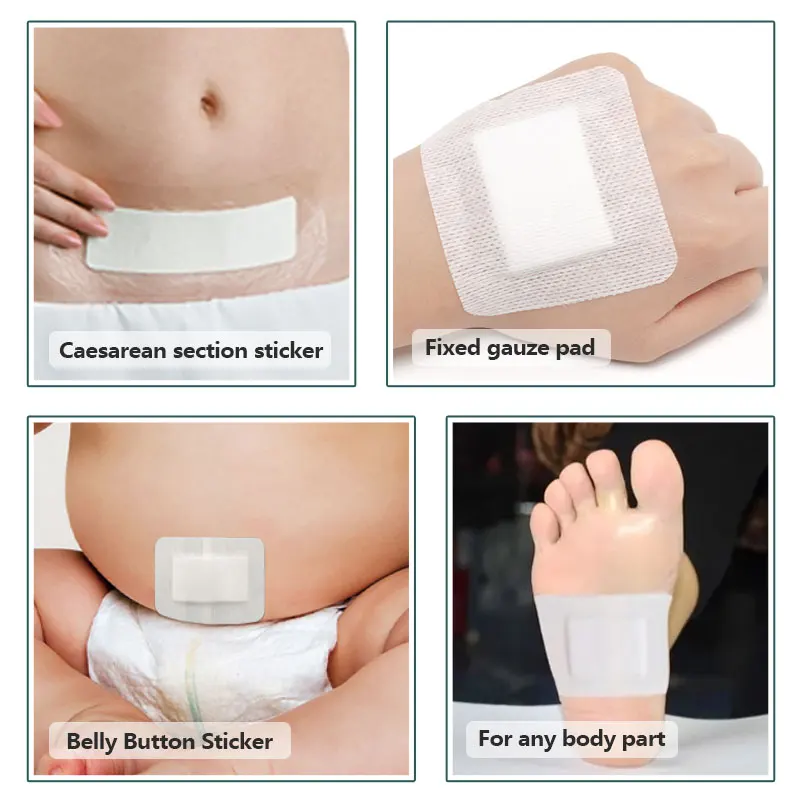 Medical Disposable Sterile Self-adhesive Waterproof Transparent PU Wound Dressingadhesive wound dressing