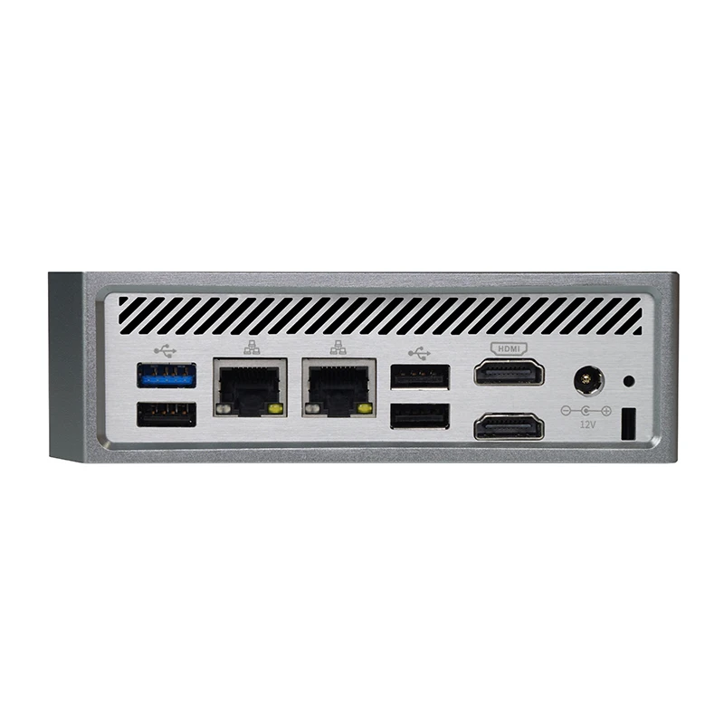 Limyee mini pc j4125 desktop computer all aluminum fanless thin client Industrial Router Computer pc system unite desktops