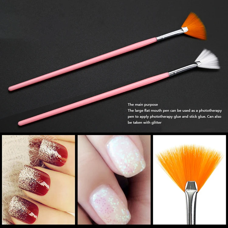 
15 Nail Polish Sets for Painting on Nail Polish Plastic or Wood + nylon + Metal Nail Polish Brush 