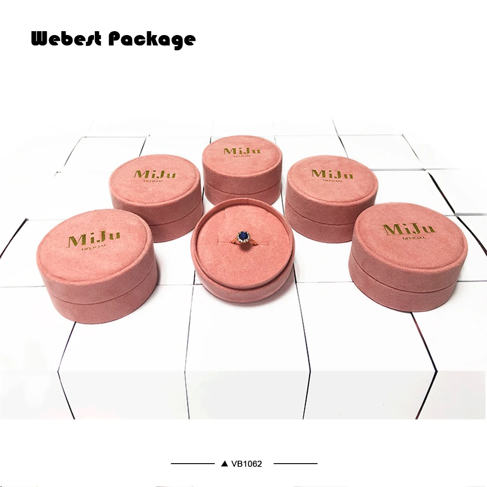 Webest Package round jewellery packaging small wedding gifts box for guests