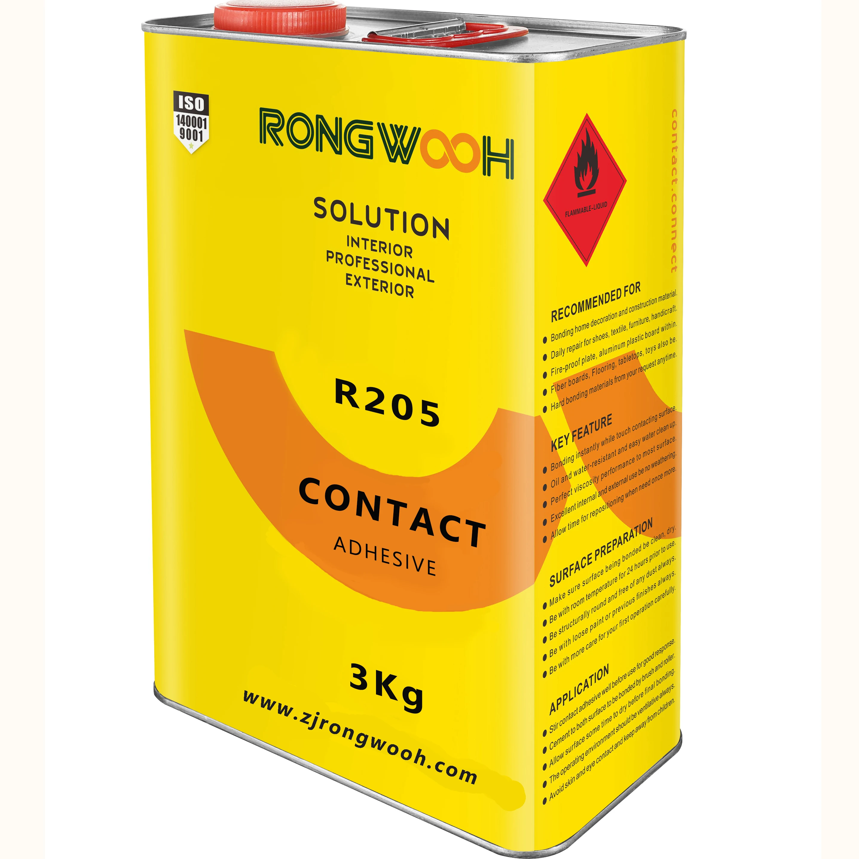 Bonding Adhesives Chloroprene Rubber Adhesive Neoprene glue 3L 4L 5L 15L