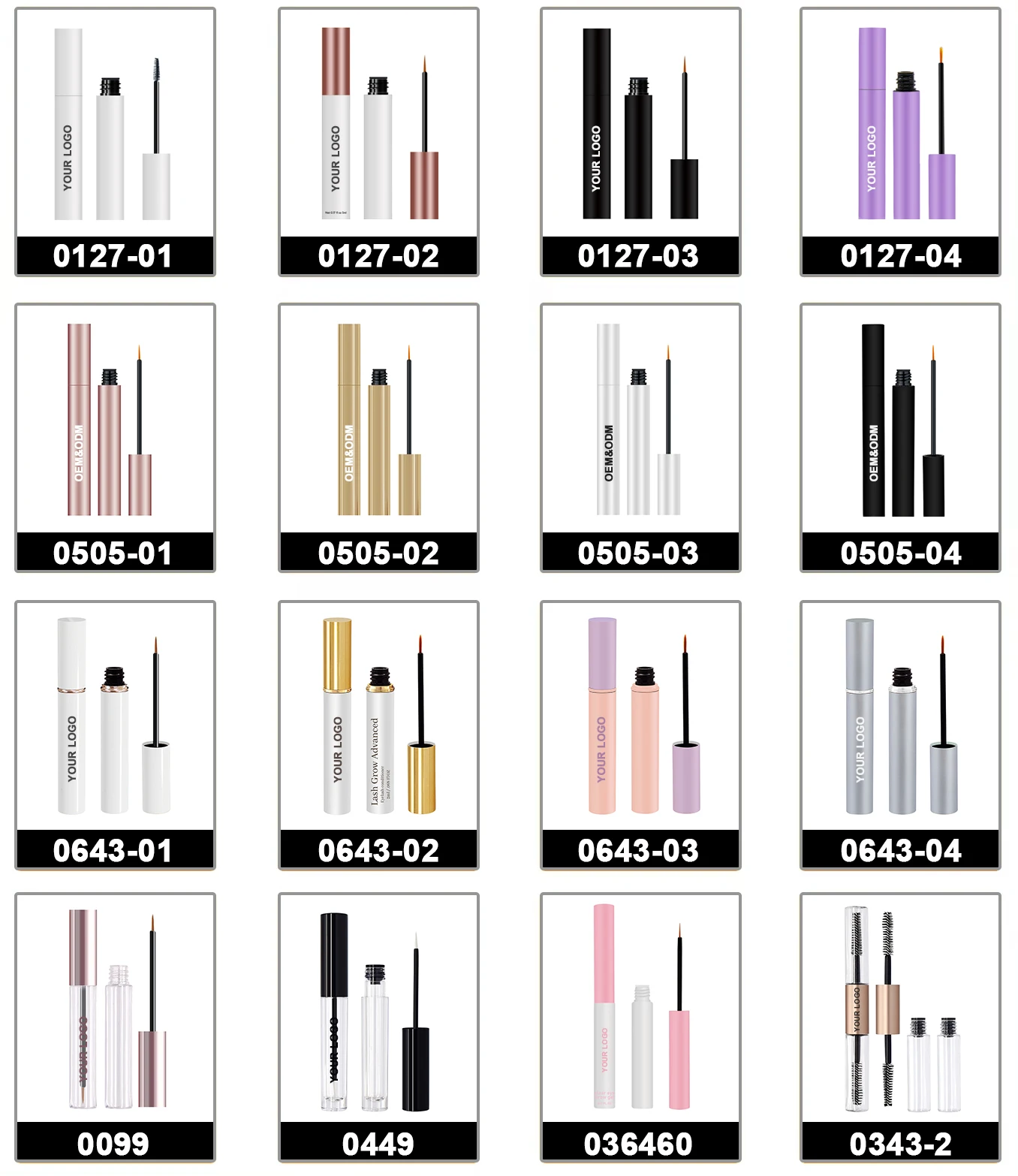 GUER YOUNG Eye lash serum vegan eyelash lash growth serum private label eyelash enhancer growth serum for lashes