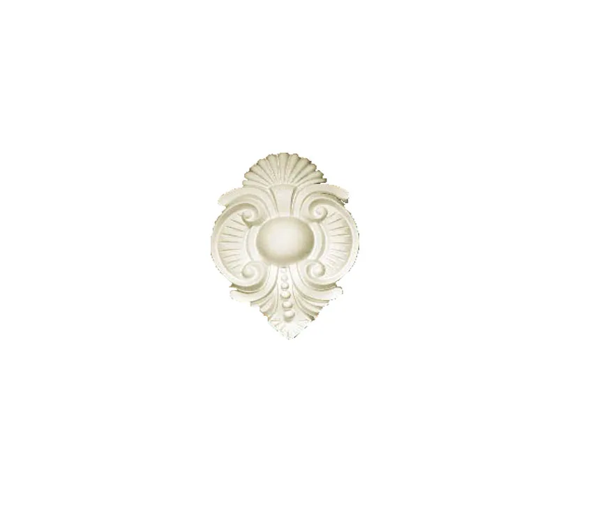 Building material Decorative trim PU flowers for ceiling and wall decoration