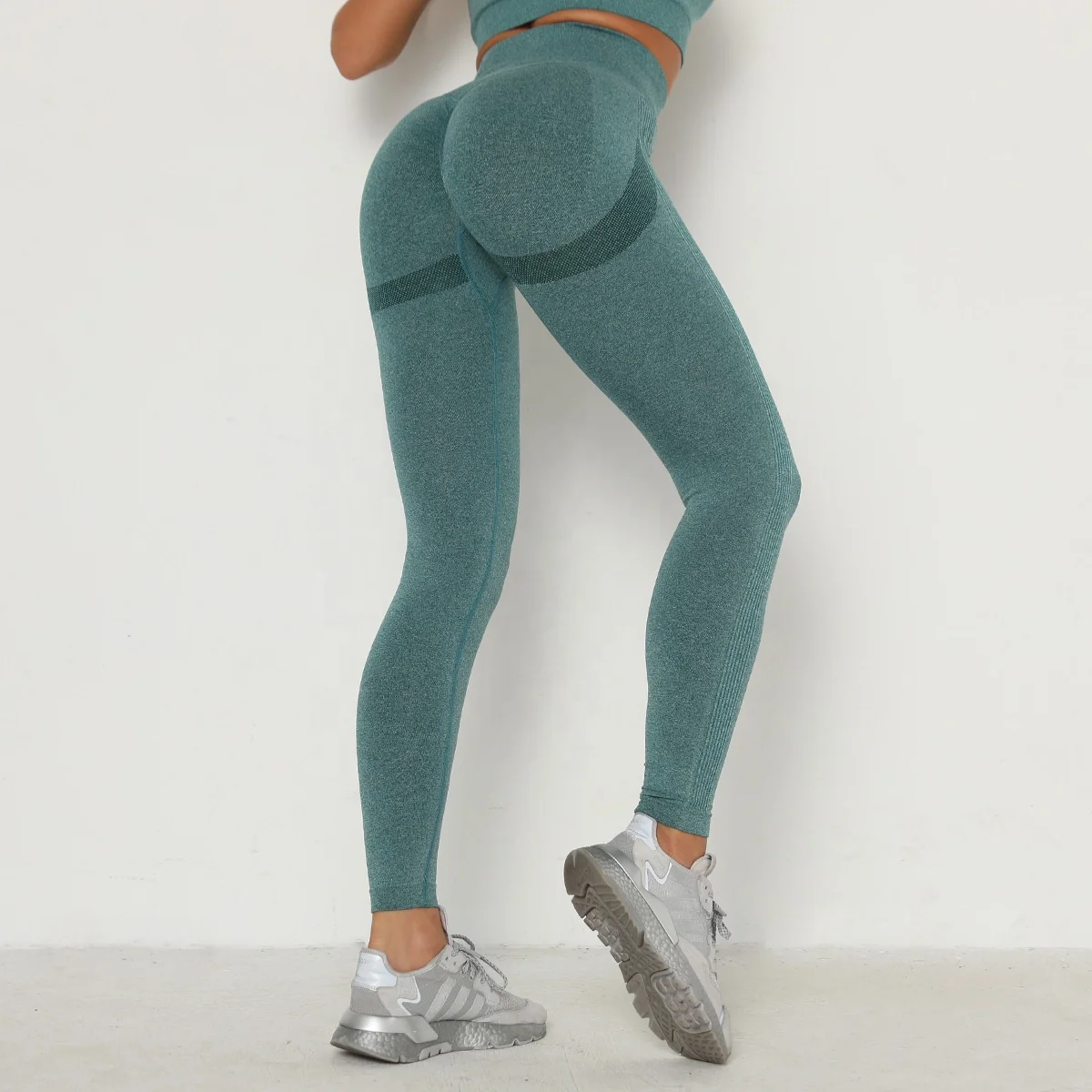 Compression Tights Wholesale Gym Scrunch Butt Seamless Leggings Women