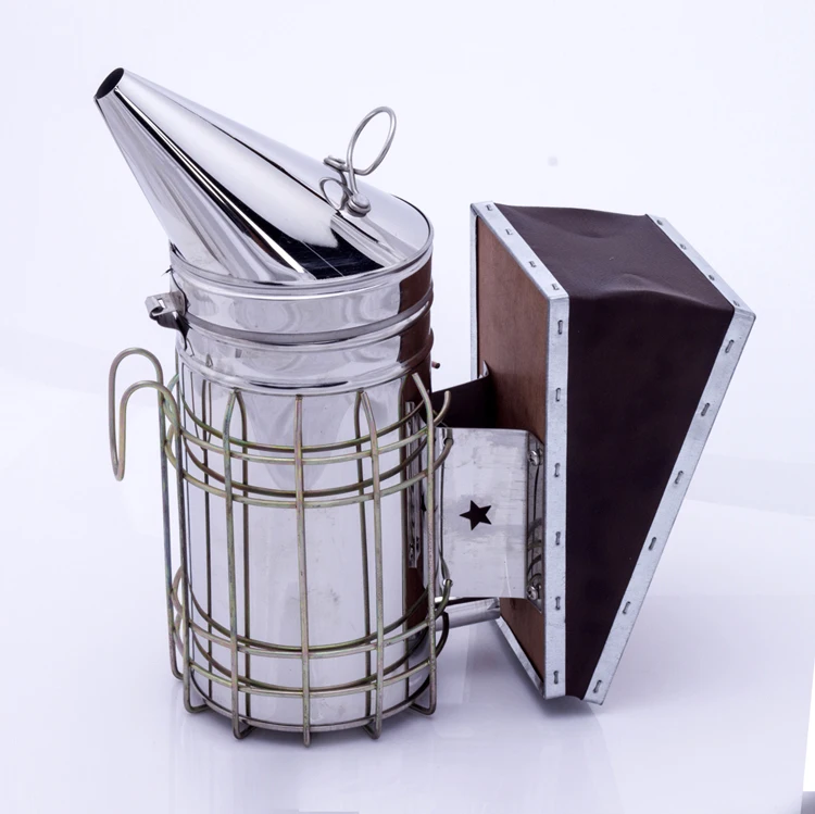 Best quality and unique beekeeping equipment cowhide/sheepskin bee smokers for sale
