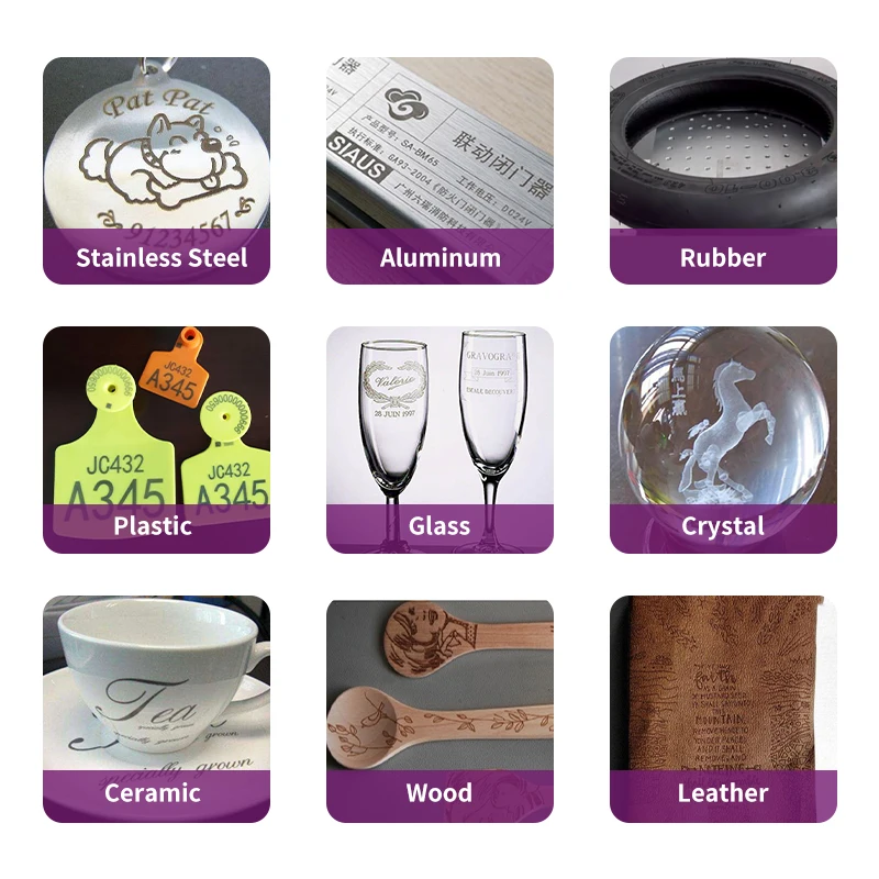 Automatic Laser Date Batch Coding Machine QR Plastic Caps Lids Label Marking Code Engraving Printer Wifi Zixu Flying Automation