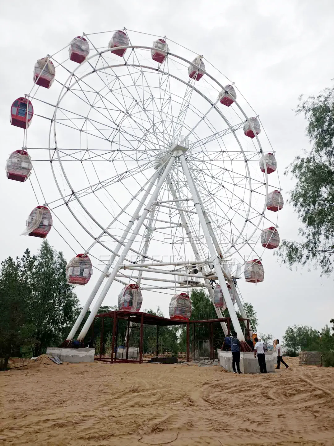 high quality  amusement equipment ferris wheel ring charming ferris wheel for sale