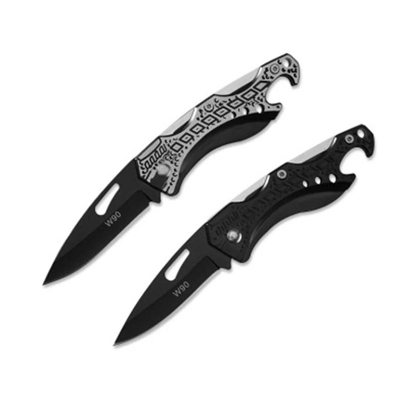 Factory Direct Selling Outdoor Travelling Tactical Stainless Steel Knives Folding Pocket Hunting