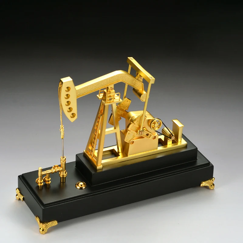 Wholesale Metal Oil Machine Tower Business Gift Soccer Champion League Trophy