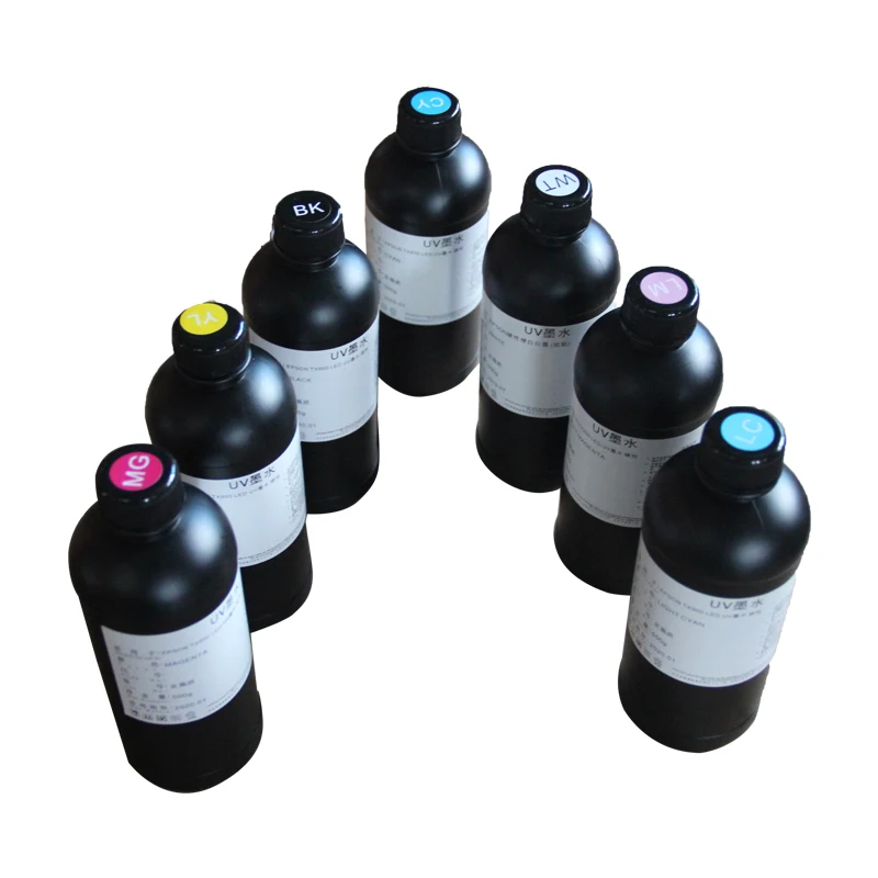 High quality UV ink multi-color CMYKWV  UV Ink for UV printing
