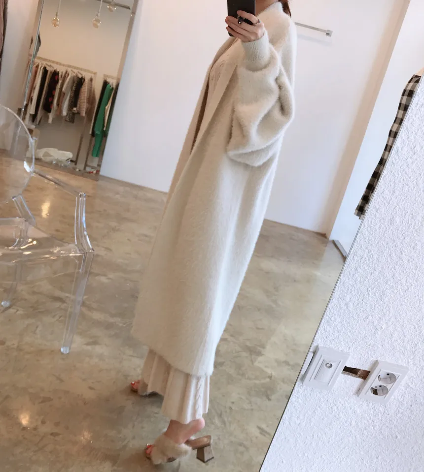 High Quality Fashion Long Sweater Coat Full Sleeve Casual Winter Cardigan Knit Loose Comfortable Sweater Cardigan For Women