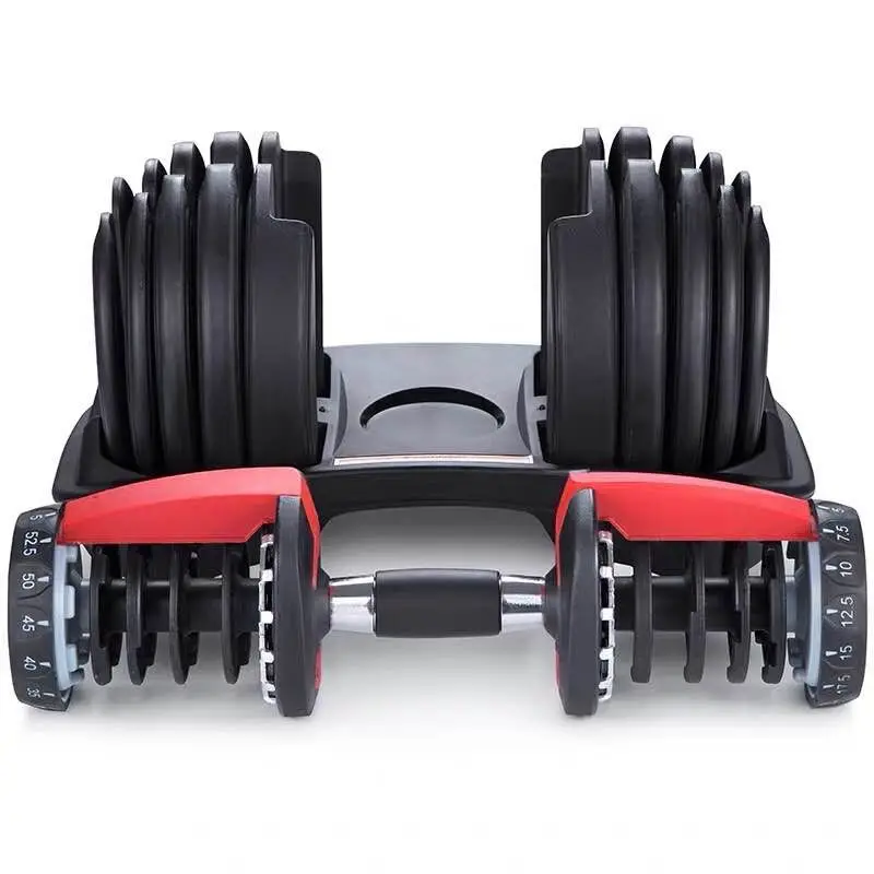 
Hot selling home gym power training equipment steel dumbbell barbells sets 