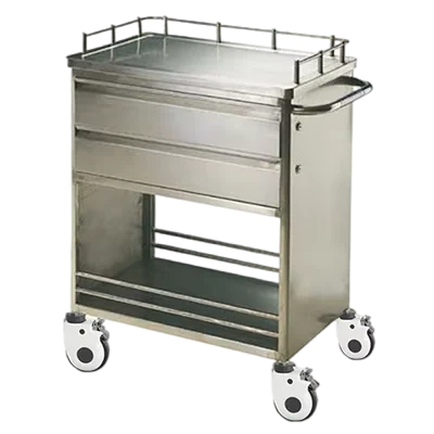 Medical trolley stainless steel hospital oral medicine trolley for medical equipment
