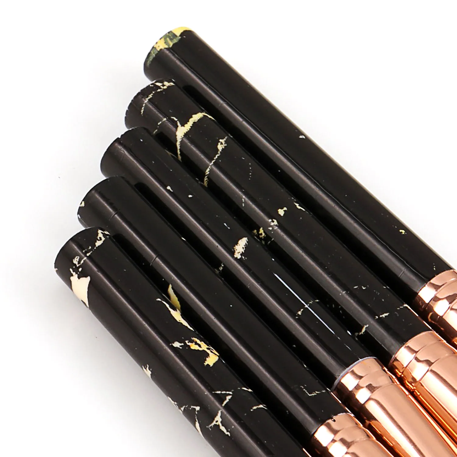 10 pieces black  premium makeup brush set