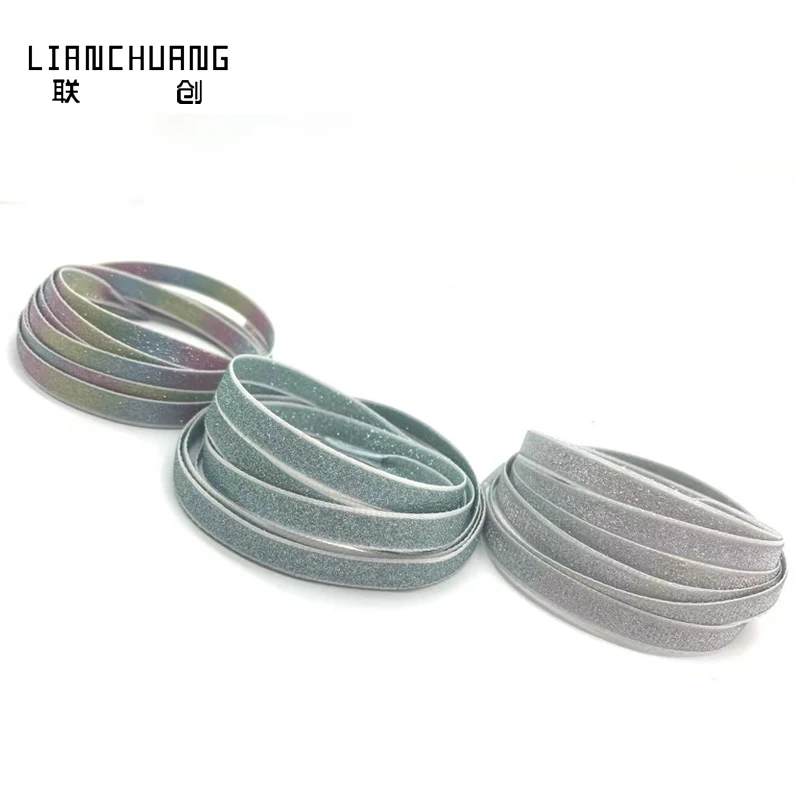 Фабричная яркая Светоотражающая тканевая эластичная лента для одежды