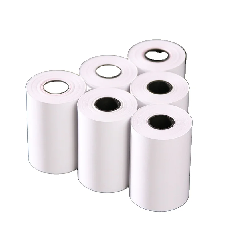 Factory Price Neat Section Plasticizer Resistance Oil Proof 57x40mm Bill Thermal Pos Paper Roll