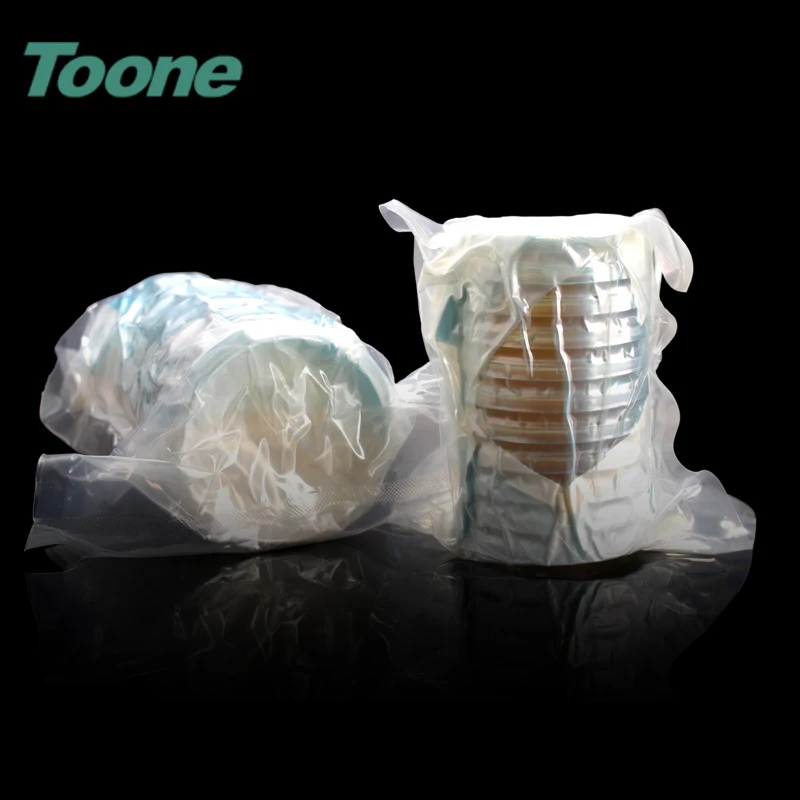 TOONE TW-55CY  55mm Plastic Pre-filled Sterile Bacterial Tissue Culture Petri Dish with Lid Lab Accessories