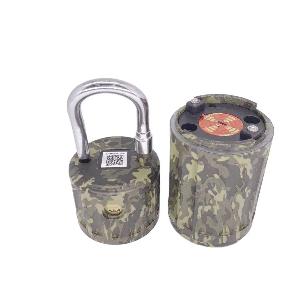 
GPS satellite tracking device GPS tracker lock for container trailer trunk management smart padlock 