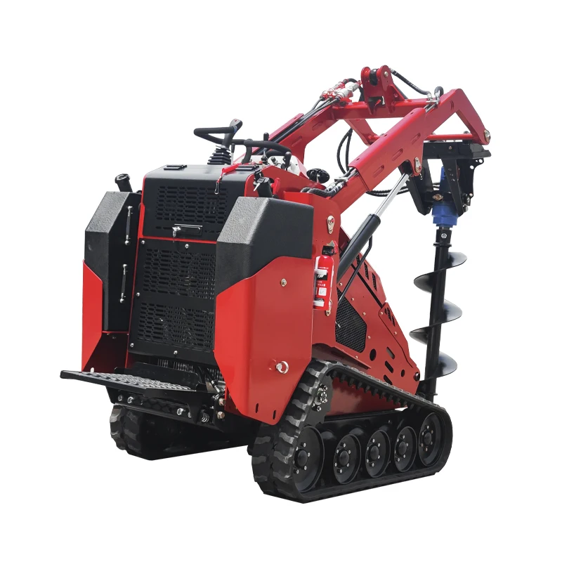 China factory direct supply mini skid steer loaders for departs