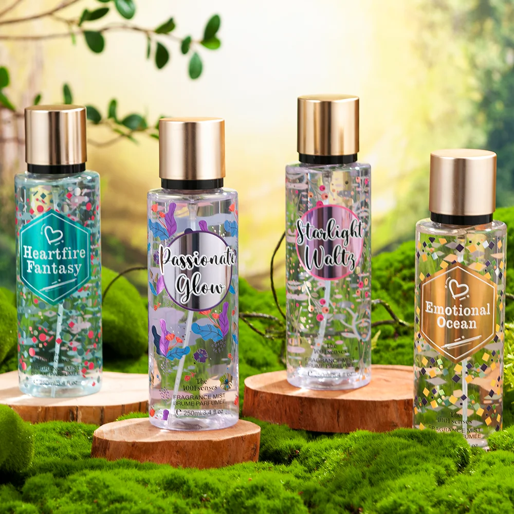 Wholesale Factory Price Floral Fragrance Long Lasting Smell Body Splash 250ml Private Label OEM ODM Female Perfume