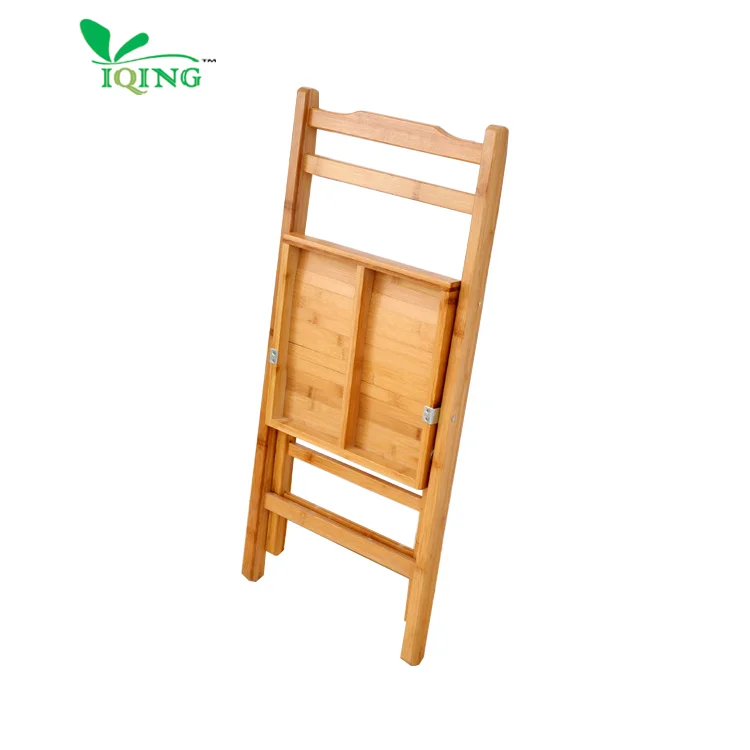 Designer design Chinese modern style portable natural bamboo folding chair