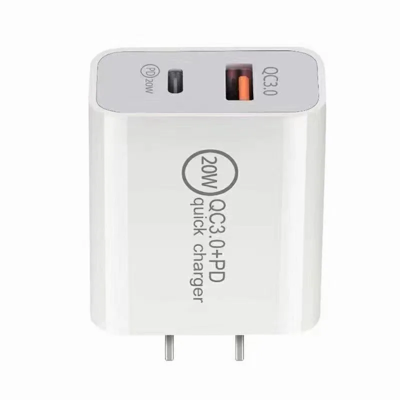 Wholesale 20w Usb C Type C Fast Charging Wall Charger Power Adapter Pd Travel Charger For Phone