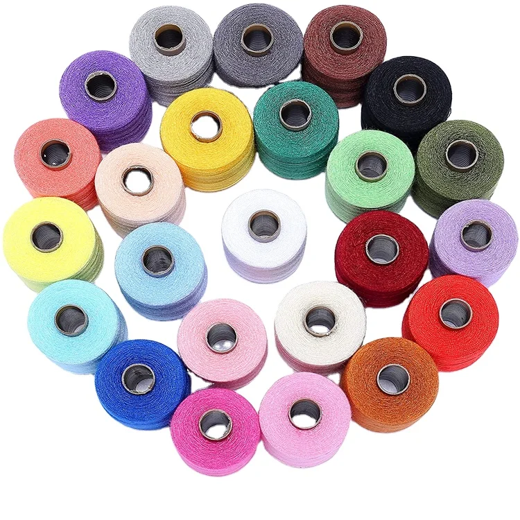manufacturer high Quality Small Spool Of Polyester Sewing Thread Kit 40s/2 3000y