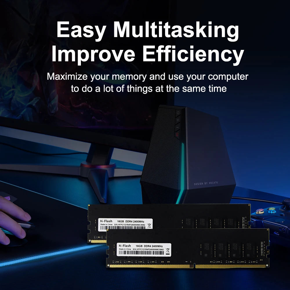 H-Flash High Performance Ram desktop ddr4 ram 8gb 2666MHz computer memoria ram ddr4 8gb 3200mhz