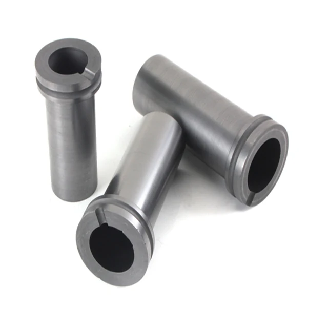 Good Heating Induction Furnace Graphite Crucible For Metal Melting