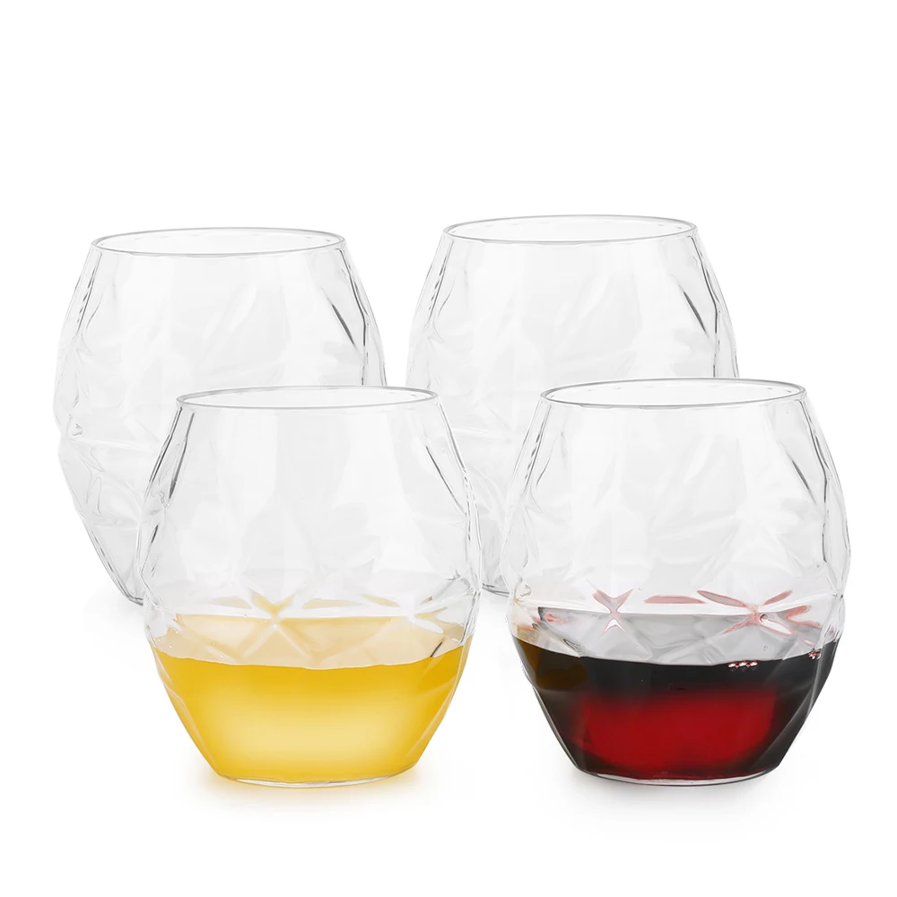 
New Design Custom Unbreakable Tritan Plastic Whiskey Glass For Bar 