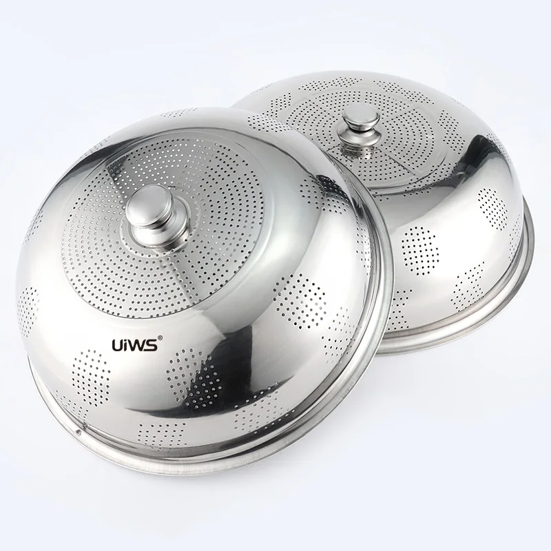 Stainless steel food covers food dust cover dishes anti fly mosquiito metal cover